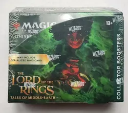 Magic the Gathering MTG Lord of the Rings Collector Booster Box FACTORY SEALED - Image 1