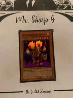 ZWEIKOPFIGES UNGEHEUER - DBT-DE003 DEUTSCH Yu-Gi-Oh! CARD SUPER RARE HOLO KONAMI - Image 2
