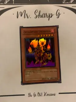 ZWEIKOPFIGES UNGEHEUER - DBT-DE003 DEUTSCH Yu-Gi-Oh! CARD SUPER RARE HOLO KONAMI - Image 3