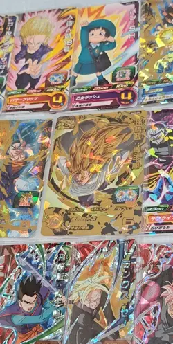 Dragon Ball Heroes Divers Card Lot 70+ pcs Holo & Normal Japanese Used Bulk Set - Image 4