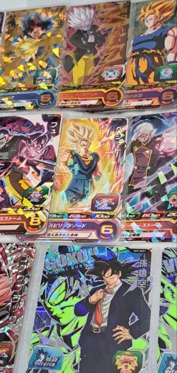 Dragon Ball Heroes Divers Card Lot 70+ pcs Holo & Normal Japanese Used Bulk Set - Image 5