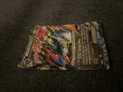 Mega M Salamence EX XY171 JUMBO Ultra Rare Holo Black Star Promo Card LO - Image 3