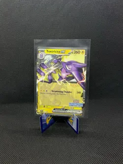 2024 Illustration Contest Toxtricity 215 Pokemon Card [NM] SV Promo - Image 1