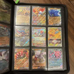 Pokemon Card Binder Collection Lot Charizard ex, Gyarados ex, V And Ex + More - Image 5