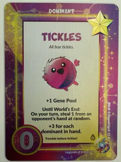 Doomlings Tickles Relic Legends of Enderas Holofoil Card - Image 1