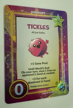 Doomlings Tickles Relic Legends of Enderas Holofoil Card - Image 2