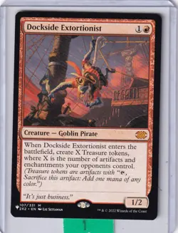 Dockside Extortionist * Planeswalker Symbol Reprints MTG Magic the Gathering - Image 1