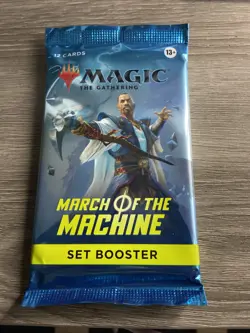 MTG MAGIC THE GATHERING MARCH OF THE MACHINE NEW SEALED SET BOOSTER PACK - Image 1