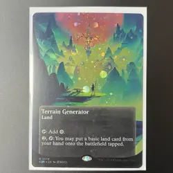 Terrain Generator Borderless GALAXY FOIL MTG Edge Of Eternities Magic - Image 2