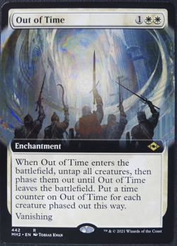 mtg magic out of time extended borderless ENGLISH Hors du temps modern horizons - Image 1