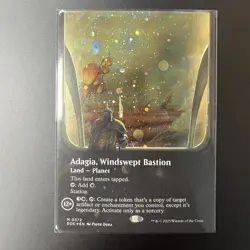 Adagia, Windswept Bastion GALAXY FOIL Borderless MTG Edge of Eternities Magic - Image 2