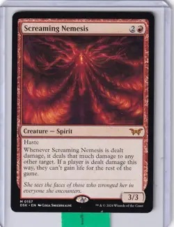 Screaming Nemesis * Duskmourn House of Horror MTG Magic the Gathering - Image 1