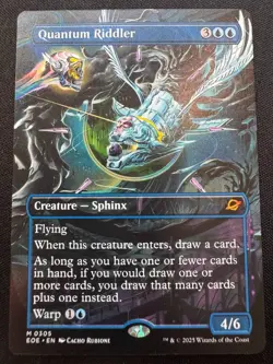 Quantum Riddler - Borderless Non-Foil - MTG #305 Edge of Eternities - NM - Image 1