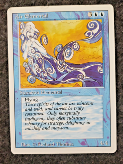 Air Elemental [Revised ] MTG Magic the Gathering Mint Never played ....(DS3D1K5) - Image 1