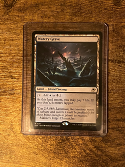 Watery Grave MTG: Edge of Eternities. Regular. Rare. Near Mint!!! - Image 1