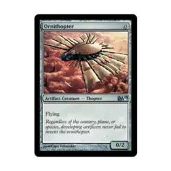 WOTC MtG M10 Ornithopter (U) (Foil) EX - Image 1