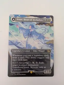 Venat, Heart of Hydaelyn (Borderless) - Final Fantasy MTG - Image 1
