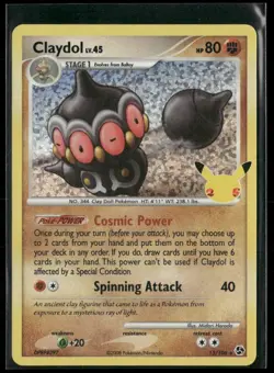 Claydol LV.45 15/106 - Pokemon TCG Celebrations Classic Collection 2021 NM - Image 1
