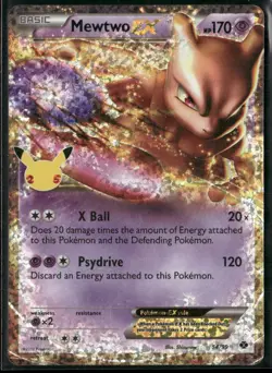 Mewtwo EX 54/99 - Pokemon TCG Celebrations Classic Collection 2021 NM - Image 1