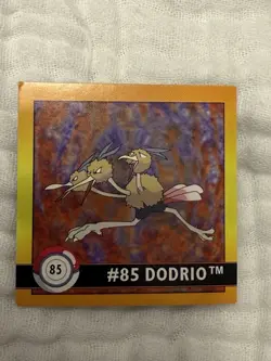 Pokemon 1999 Artbox Series 1 Stickers Dodrio NM - Image 1