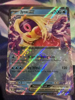 Pokemon TCG Jynx ex 124/165 Double Rare Mew 151 NM/M - Image 1