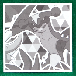 Zoroark Holo Pokemon Seal Sticker No.20 Nintendo Gamefreak Japanese F/S - Image 2
