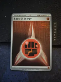 Basic Fighting Energy - SVE022 - Holo - Pokemon Black Bolt & White Flare - Image 1