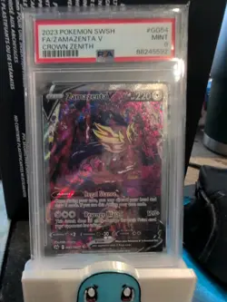 Pokemon Zamazenta v Crown Zenith Galarian Gallery Pokemon GG54/GG70 PSA 9 - Image 1