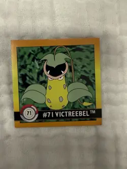 Pokemon 1999 Artbox Series 1 Stickers Victreebel NM - Image 1