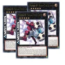 NUMBER 67: PAIR-A-DICE SMASHER 3x • Rara • JUSH EN058 • 1Ed • Yugioh! ANDYCARDS - Image 1