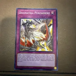 1X NM Dogmatika Punishment - ROTD-EN070 - Common 1st Edition YuGiOh - Image 1