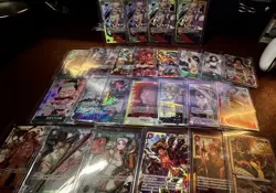 One Piece Card Lot Over 200 Holo Foil Cards Leaders,Don, SR, SEC, Alt Art Jp&En - Image 1
