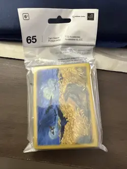 Pokemon Center Van Gogh Museum Corviknight Wheatfield Crows Card Sleeves New - Image 1