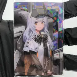 Nikke Card Snow White No.025 Wafer Holo Bandai Japanese Sealed [Rank S] - Image 2