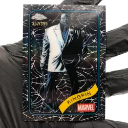 Marvel Card Kingpin 164 Black Web /399 Topps Chrome 2025 [Exc.] - Image 2