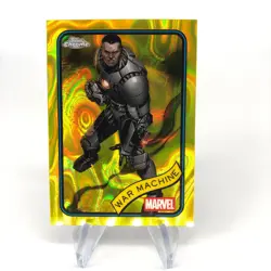Marvel Card War Maschine 194 Yellow Lava Refractor Topps Chrome 2025 [NM] - Image 1