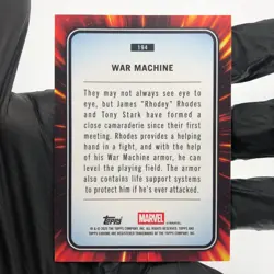 Marvel Card War Maschine 194 Yellow Lava Refractor Topps Chrome 2025 [NM] - Image 3