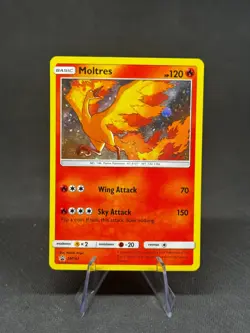 Moltres - SM143 - Pokemon Sun & Moon Promo Holo Rare Card lp - Image 1