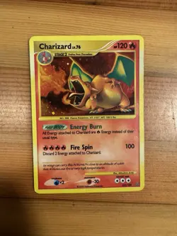 Pokemon TCG Charizard Stormfront Holo Card 103/100 Secret Rare, MP Condition - Image 1
