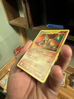 Pokemon TCG Charizard Stormfront Holo Card 103/100 Secret Rare, MP Condition - Image 2