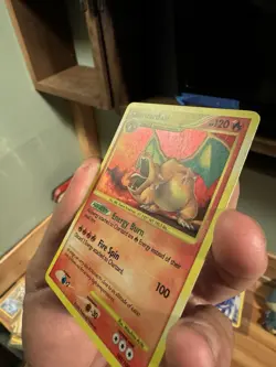 Pokemon TCG Charizard Stormfront Holo Card 103/100 Secret Rare, MP Condition - Image 3