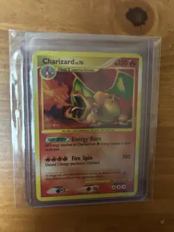 Pokemon TCG Charizard Stormfront Holo Card 103/100 Secret Rare, MP Condition - Image 1