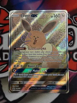 Eevee GX - SM233 - Pokemon Sun & Moon Promo Ultra Rare Card NM - Image 1