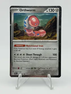 Orthworm - Costco Holo - Paldea Evolved 151/193 Cosmos Holo Pokemon Card - Image 1