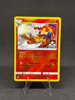Infernape - 23/156 - League Promo Ultra Prism - Pokemon Card - NM - Image 1