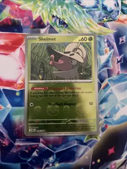 Shelmet - 008/086 - Pokeball Reverse - White Flare WHT - NM/M - Pokemon Card - Image 1