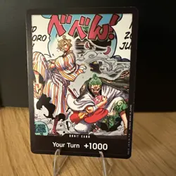 DON!! Card OP06 Zoro-Jurrou Alt Art Holo One Piece Wings Of The Captain English - Image 1