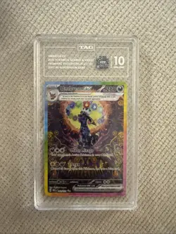 Pokemon Umbreon EX 2025 Prismatic Evolutions Card 161/131 MINT-TAG 10 - Image 1