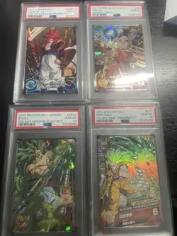 PSA10 Dragon Ball Heroes Son Goku Gogeta : GT Krillin Broly Japan Trading Card - Image 1