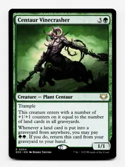 Centaur Vinecrasher [Commander: Edge of Eternities] MTG Magic NM/M 🌳 - Image 1